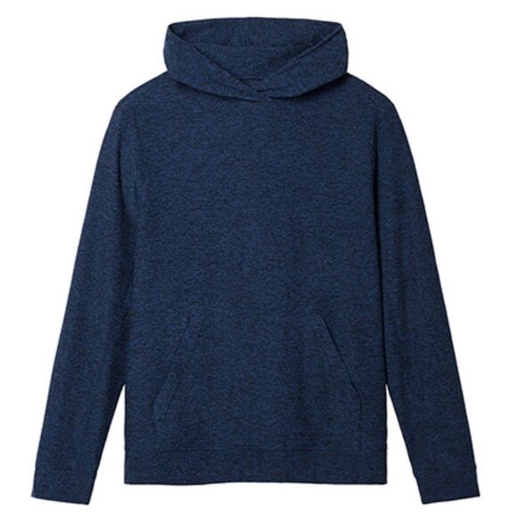 Outdoor Voices Men's Cloudknit Navy Blue Hoodie, Small - Picture 1 of 6